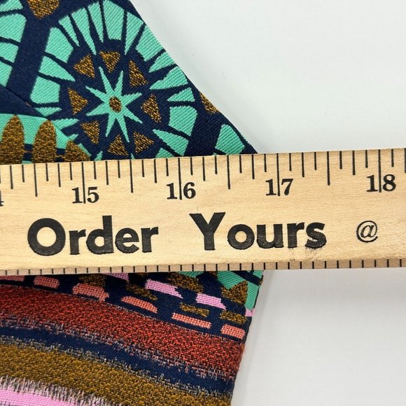 Nomad Morgan Carper Anthropologie Dress Women's Winona Sleeveless Multicolor 8 - Picture 4 of 9